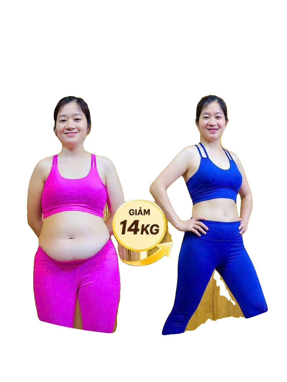 Kết quả Trước - Sau của học viên FitClub